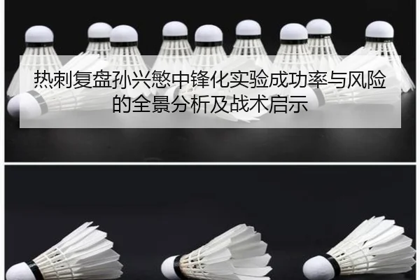 热刺复盘孙兴慜中锋化实验成功率与风险的全景分析及战术启示